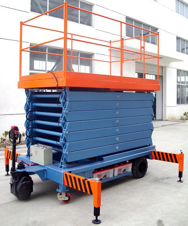 江门助力行走剪叉式高空作业平台